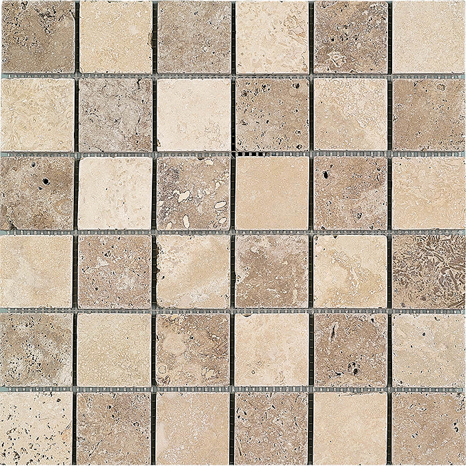 Nova Stone Mosaic Tile Sheet - 305 x 305mm  Profile Large Image