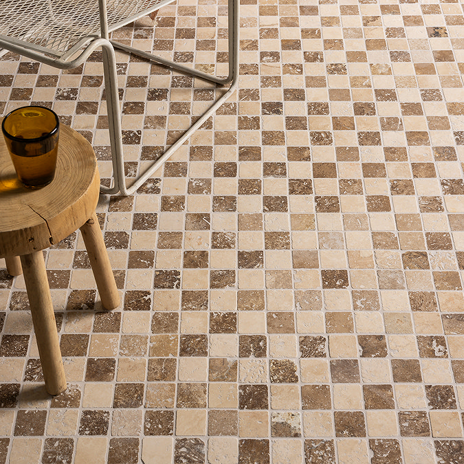 Nova Stone Mosaic Tile Sheet - 305 x 305mm