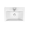 Nova Vanity Sink With Cabinet - 450mm Modern High Gloss White (Flat Packed)  Standard Large Image