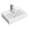 Nova Vanity Sink With Cabinet - 450mm Modern High Gloss White (Flat Packed)  Newest Large Image