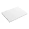 Nova 600 x 450mm White Wall Hung Slimline Countertop Basin Shelf  Profile Large Image