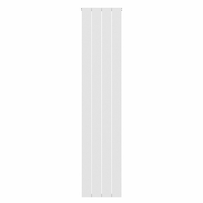Nova White Vertical Double Panel Aluminium Radiator 1800 x 375mm (4 Section)