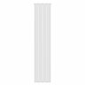 Nova White Vertical Double Panel Aluminium Radiator 1800 x 375mm (4 Section)