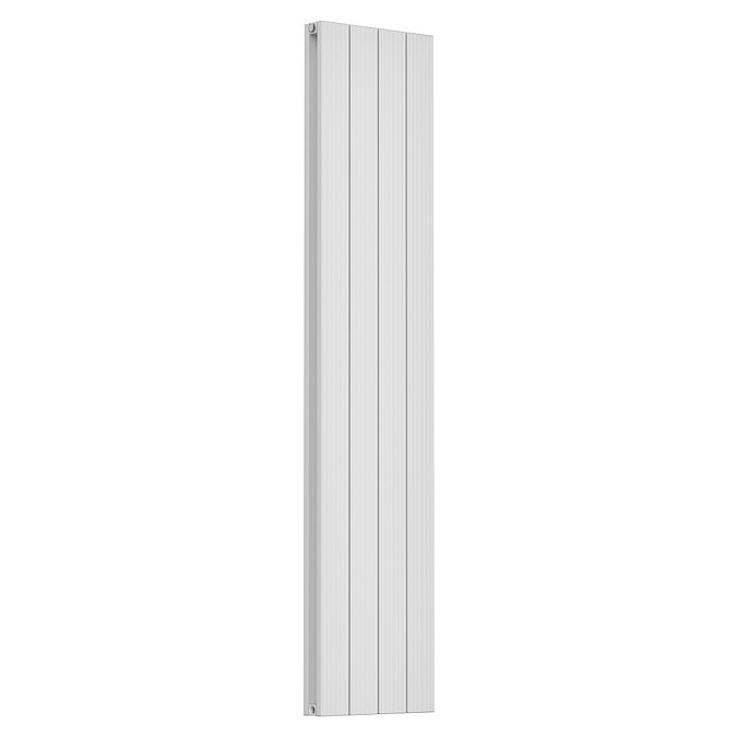 Nova White Vertical Double Panel Aluminium Radiator 1800 x 375mm (4 Section)