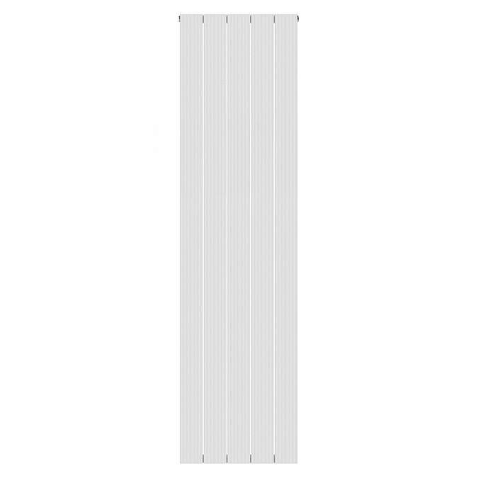 Nova White Vertical Double Panel Aluminium Radiator 1800 x 470mm (5 Section)