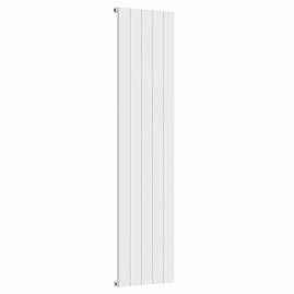 Nova White Vertical Single Panel Aluminium Radiator 1800 x 470mm (5 Section)