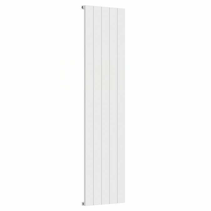 Nova White Vertical Single Panel Aluminium Radiator 1800 x 470mm (5 Section)