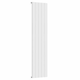 Nova White Vertical Single Panel Aluminium Radiator 1800 x 470mm (5 Section)