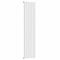 Nova White Vertical Single Panel Aluminium Radiator 1800 x 470mm (5 Section)