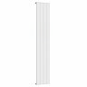 Nova White Vertical Single Panel Aluminium Radiator 1800 x 375mm (4 Section)