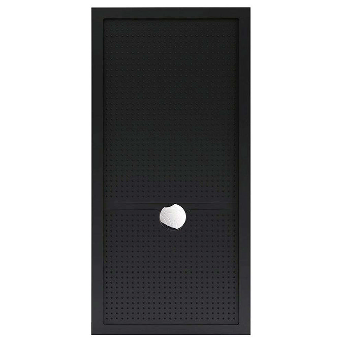 Novellini Olympic 45mm Methacrylate Shower Tray - Black  Profile Large Image