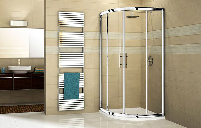 Novellini Vision R 80 Quadrant Shower Enclosure - VISIONR80 Large Image