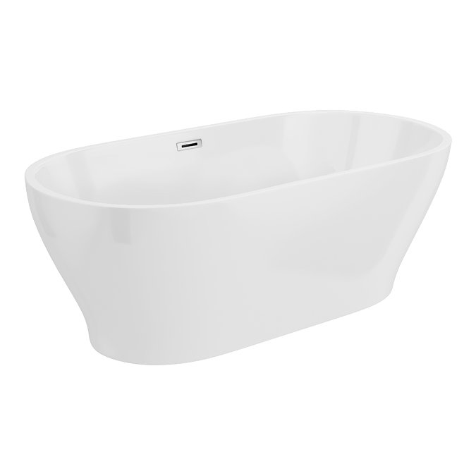 Novus 1700 x 805 Double Ended Bath with Chrome Waste