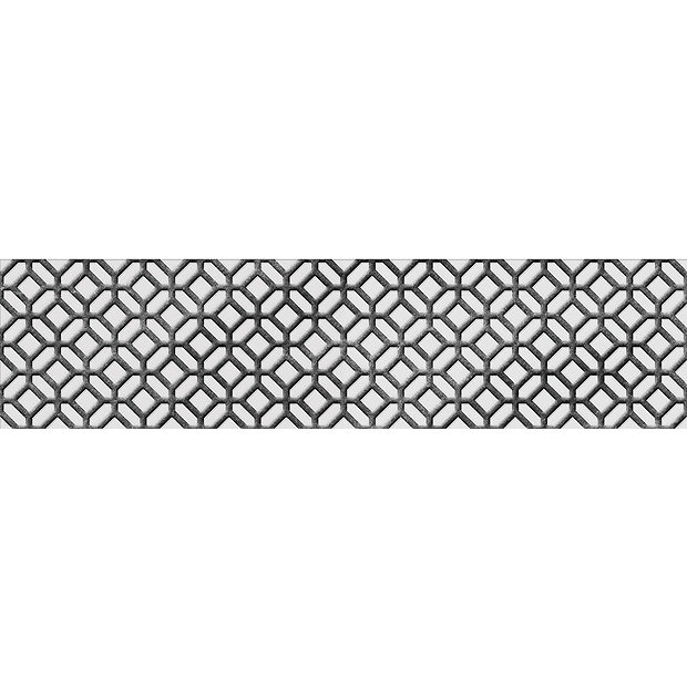 Novus Grey Decor Wall Tiles 75 x 300mm