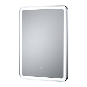 Nuie 700 x 500mm Silver LED Touch Sensor Mirror + Anti-Fog - LQ703 Large Image