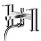 Nuie Arvan Bath Shower Mixer + Shower Kit - ARV304 Large Image