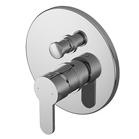 Nuie Arvan Manual Concealed Shower Valve with Diverter - ARVMV12 Large Image