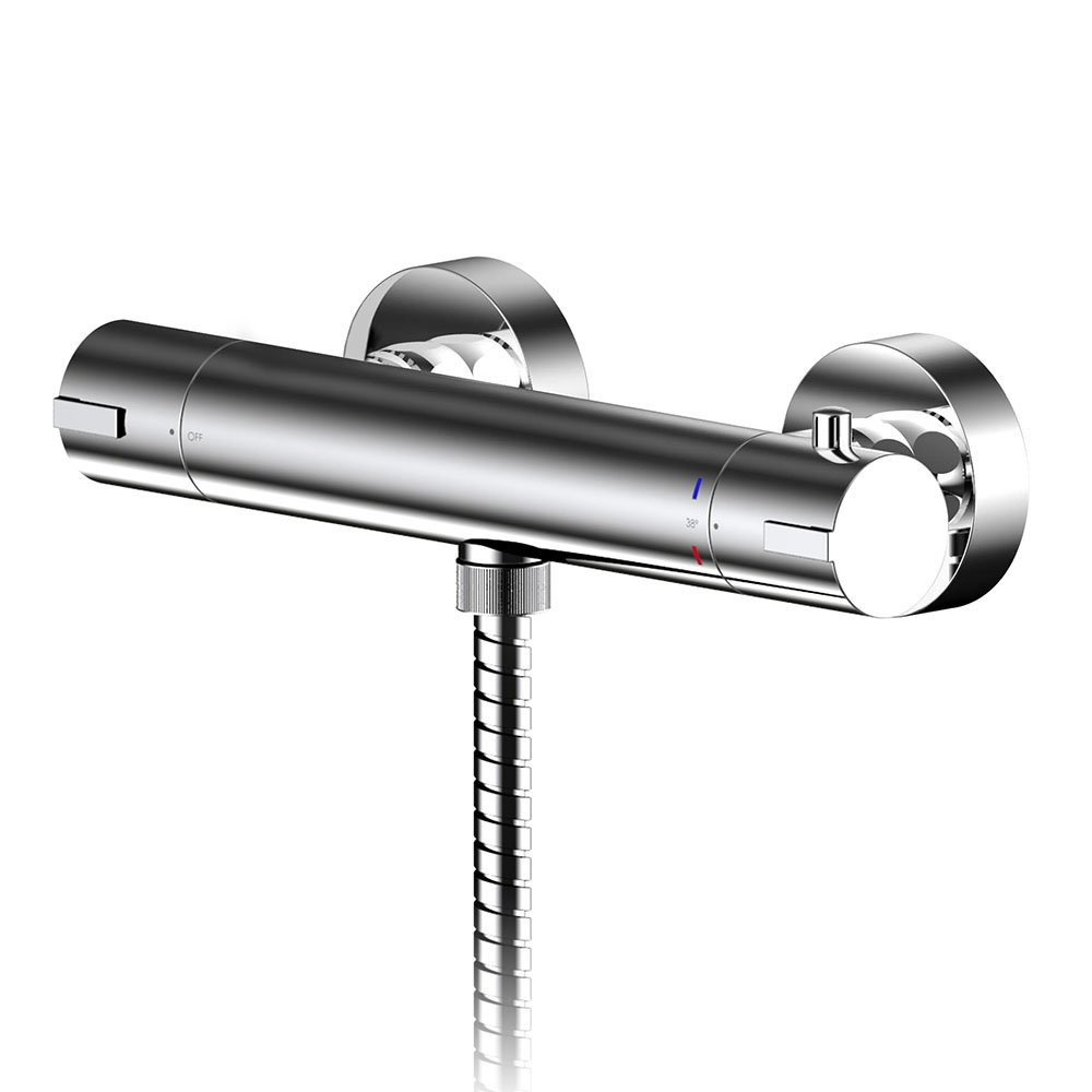 Nuie Arvan Thermostatic Bottom Outlet Bar Valve - ARV503 Large Image