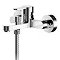 Nuie Arvan Wall Mounted Bath Shower Mixer + Shower Kit - ARV316 Large Image