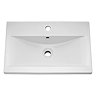 Nuie Athena 600mm Gloss Grey Mist Floor Standing Vanity Unit  Profile Large Image