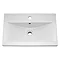 Nuie Athena 600mm Gloss Grey Wall Hung 1 Drawer Vanity Unit  Profile Large Image