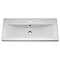 Nuie Athena 800mm Gloss Grey Mist 2 Door Wall Hung Vanity Unit  Profile Large Image