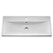 Nuie Athena 800mm Gloss Grey Mist Floor Standing 2 Drawer Vanity Unit Profile Large Image