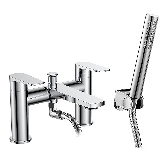 Nuie Bailey Bath Shower Mixer + Shower Kit - BAI304 Large Image