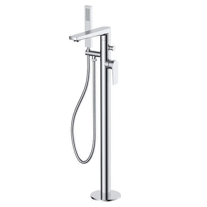 Nuie Bailey Freestanding Bath Shower Mixer - BAI321 Large Image
