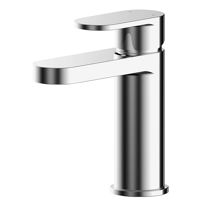 Nuie Binsey Mono Basin Mixer with Push Button Waste - BIN305 Large Image