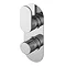 Nuie Binsey Twin Concealed Thermostatic Shower Valve with Diverter - BINTW02 Large Image