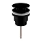 Nuie Black Universal Push Button Basin Waste - EK410 Large Image