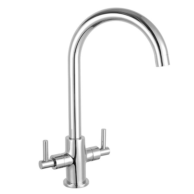 Nuie Contemporary Lever Mono Sink Mixer - Chrome - KB323 Large Image