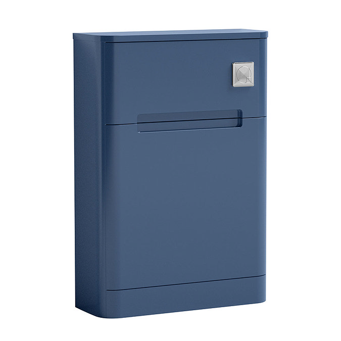 Nuie Elbe Satin Blue 550mm WC Unit - PAR341 Large Image