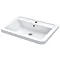 Nuie Elbe Satin Blue 600mm Wall Hung 2-Drawer Vanity Unit - PAR302A Profile Large Image