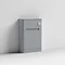Nuie Elbe Satin Grey 550mm WC Unit - PAR241 Profile Large Image