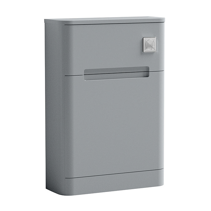 Nuie Elbe Satin Grey 550mm WC Unit - PAR241 Large Image