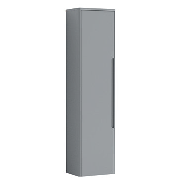 Nuie Elbe Satin Grey Wall Hung Tall Unit - PAR262  Profile Large Image