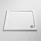 Nuie Pacific 760 x 760mm Pivot Door Shower Enclosure + Pearlstone Tray Profile Large Image
