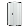 Nuie Pacific Black Profile Quadrant Shower Enclosure  Feature Large Image