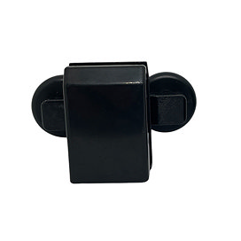 Nuie Pacific Black Sliding Shower Door Top Runner Wheel