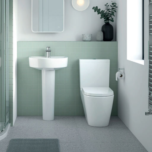 Nuie Provost Comfort Height Rimless BTW Toilet + Soft Close Seat - CMA011