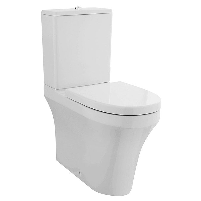 Nuie Provost Comfort Height Rimless BTW Toilet + Soft Close Seat - CMA011 Large Image