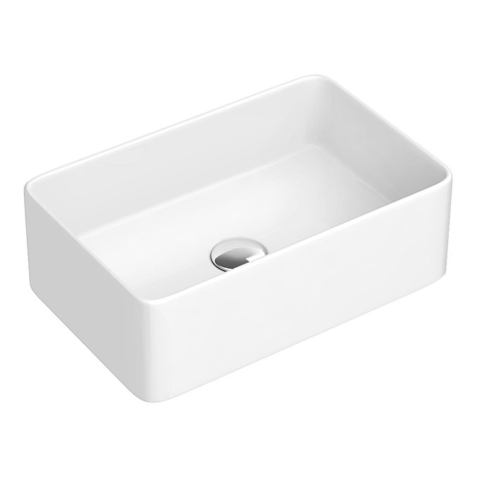 Nuie Rectangular 360 x 230mm Ceramic Counter Top Basin 0TH - NBV179 Large Image