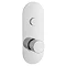 Nuie Round Push Button Shower Valve - One Outlet - CPB8310 Large Image