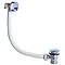 Nuie Round Waterfall Freeflow Bath Filler - E320 Large Image