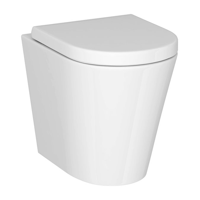 Arezzo Back to Wall Toilet + Soft Close Seat