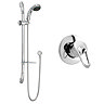 Ultra Ocean Concealed Single Lever Shower Valve + Luxury Slider Rail Kit Large Image