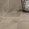 Oceania Stone Grey Floor Tiles - 33 x 33cm Large Image