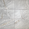Odetta Grey Stone Effect Wall & Floor Tiles - 330 x 660mm